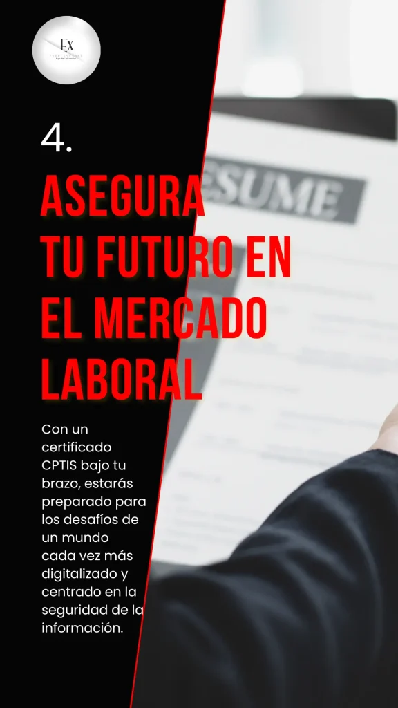 Manos sosteniendo un currículum vitae, representando las oportunidades laborales en ciberseguridad.