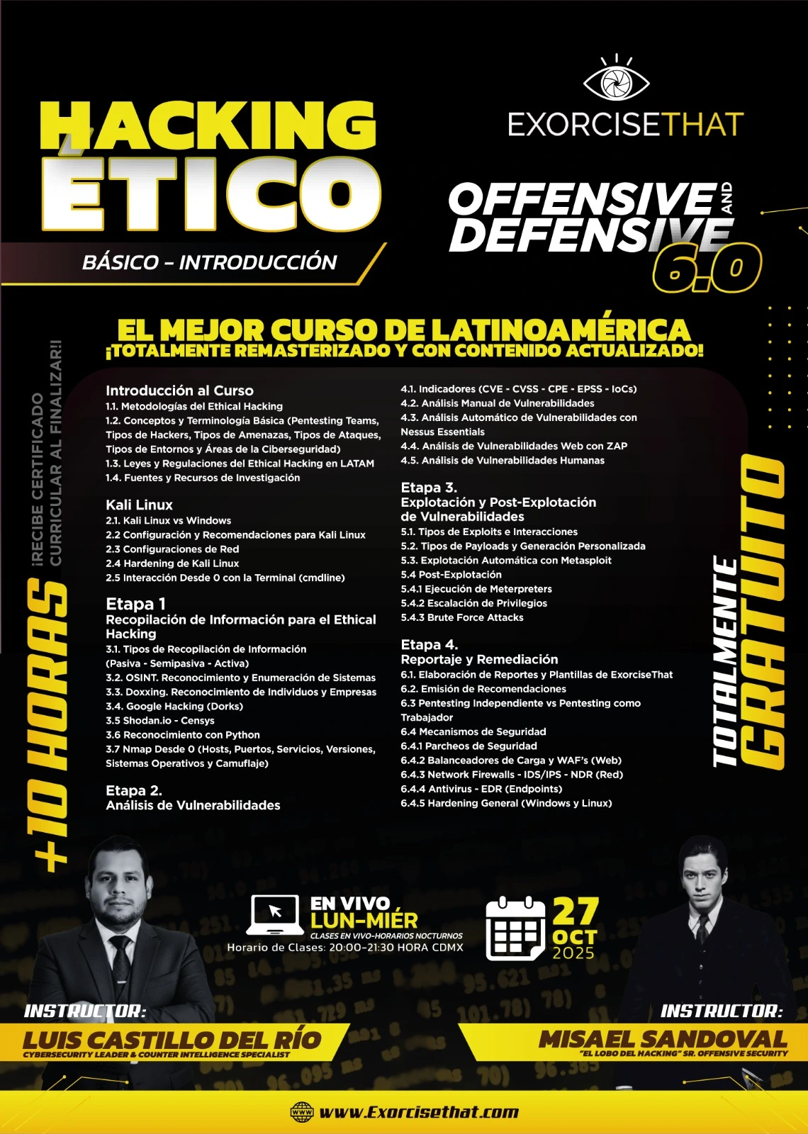Hacking Ético: Offensive and Defensive 6.0